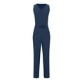 thumbnail image 7 of STETMN Women's Two Piece Outfits Long Sleeve Jumpsuit Long Cardigan Warm Loungewear Sets, 7 of 7