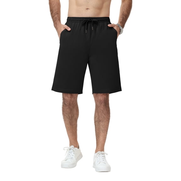 Lavenicole Men's Casual Shorts abrasion resistance, quick-drying and wrinkle-resistant featuresDrawstring Summer Beach Stretch Golf Shorts with 4 Zipper
