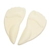 1 Pair Beige Silicone Self sticky Foot Arches Forefoot Pad Support Cushion Insole