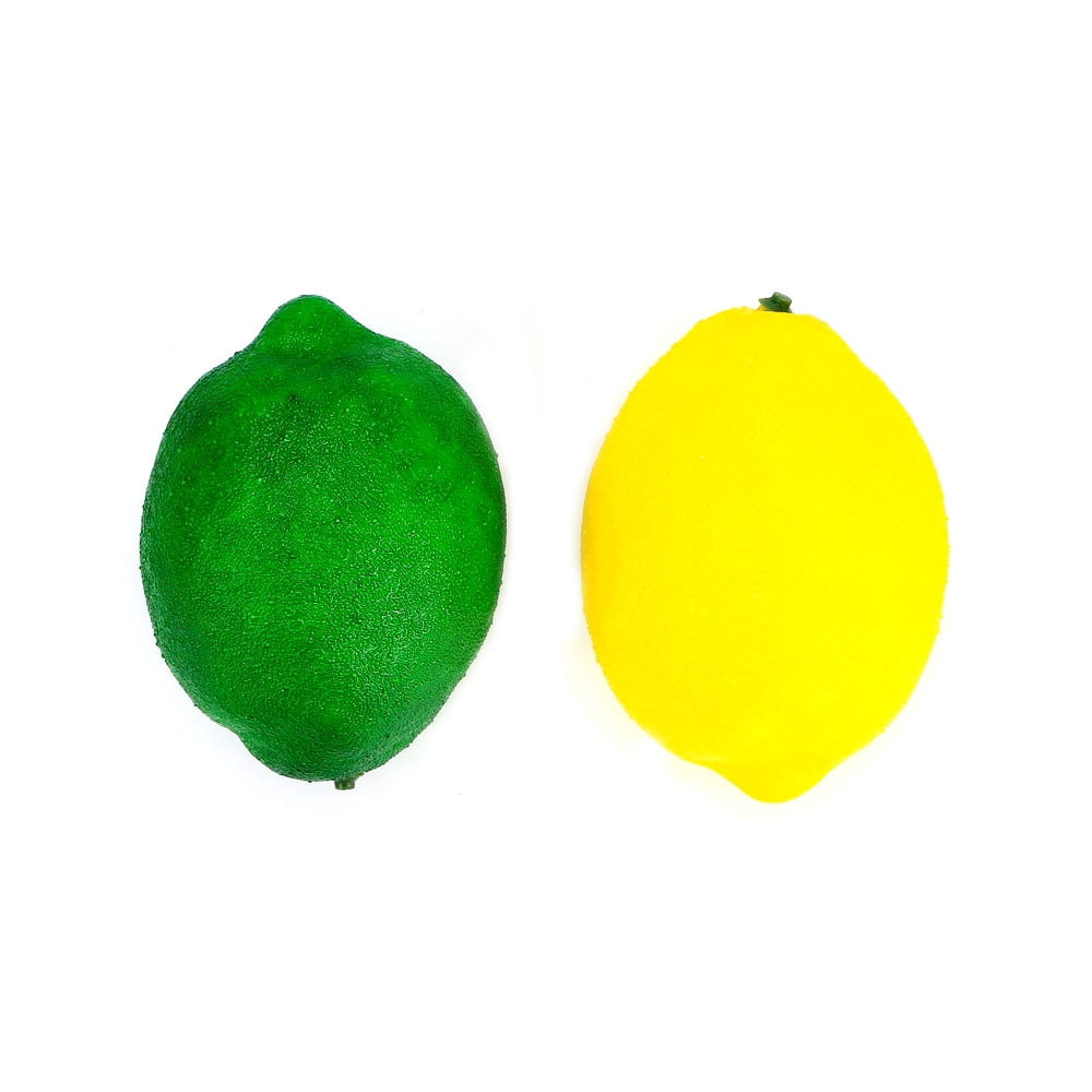 PlayWorld Kitchen Connection Yellow And Green Lifelike Lemons Playset Food - Yellow/Green