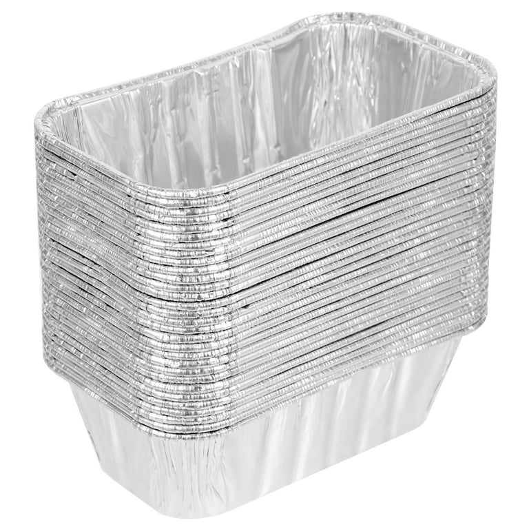 Case x 1,000 SMALL Foil Tray Bakes 189mm x 126mm x 25mm 470cc
