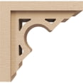 thumbnail image 3 of 5"W x 10"D x 10"H Classic Sheridan Rough Cedar Woodgrain TimberThane Corbel, Primed Tan, 3 of 6
