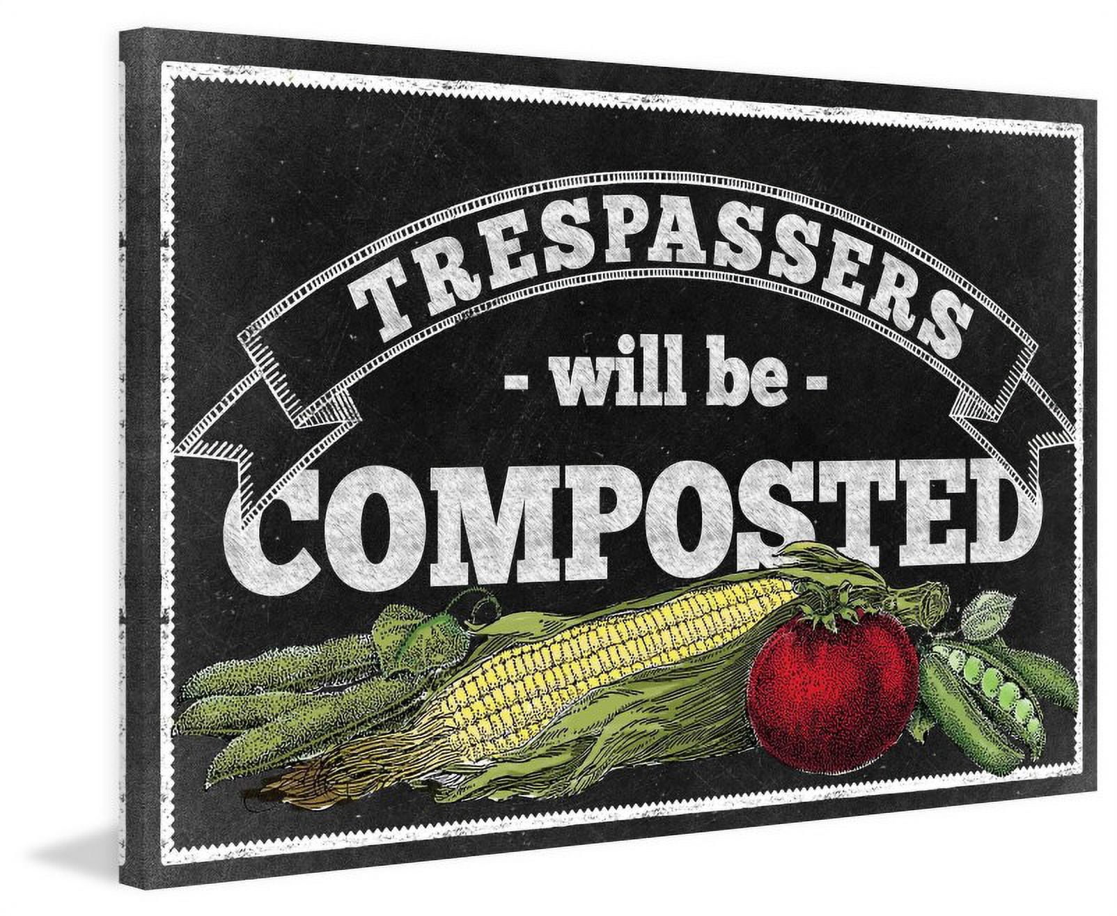 Marmont Hill "Veggies Chalk" Painting Print on Canvas
