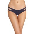 thumbnail image 1 of Tavik Womens Chloe Side Tab Bikini Swim Bottom, Blue, Medium, 1 of 1