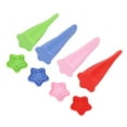 thumbnail image 3 of Wosthever Molde para paletas de hielo en forma de estrella, moldes de silicona para bricolaje, máquina para hacer helados reutilizable, molde Cocina y Comedor, 3 of 6