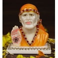 thumbnail image 6 of IBA Indianbeautifulart God Spiritual Figurine Sai Baba Auspicious Hindu God Living Room Home Décor Religious For Car Dashboard-HK, 6 of 8