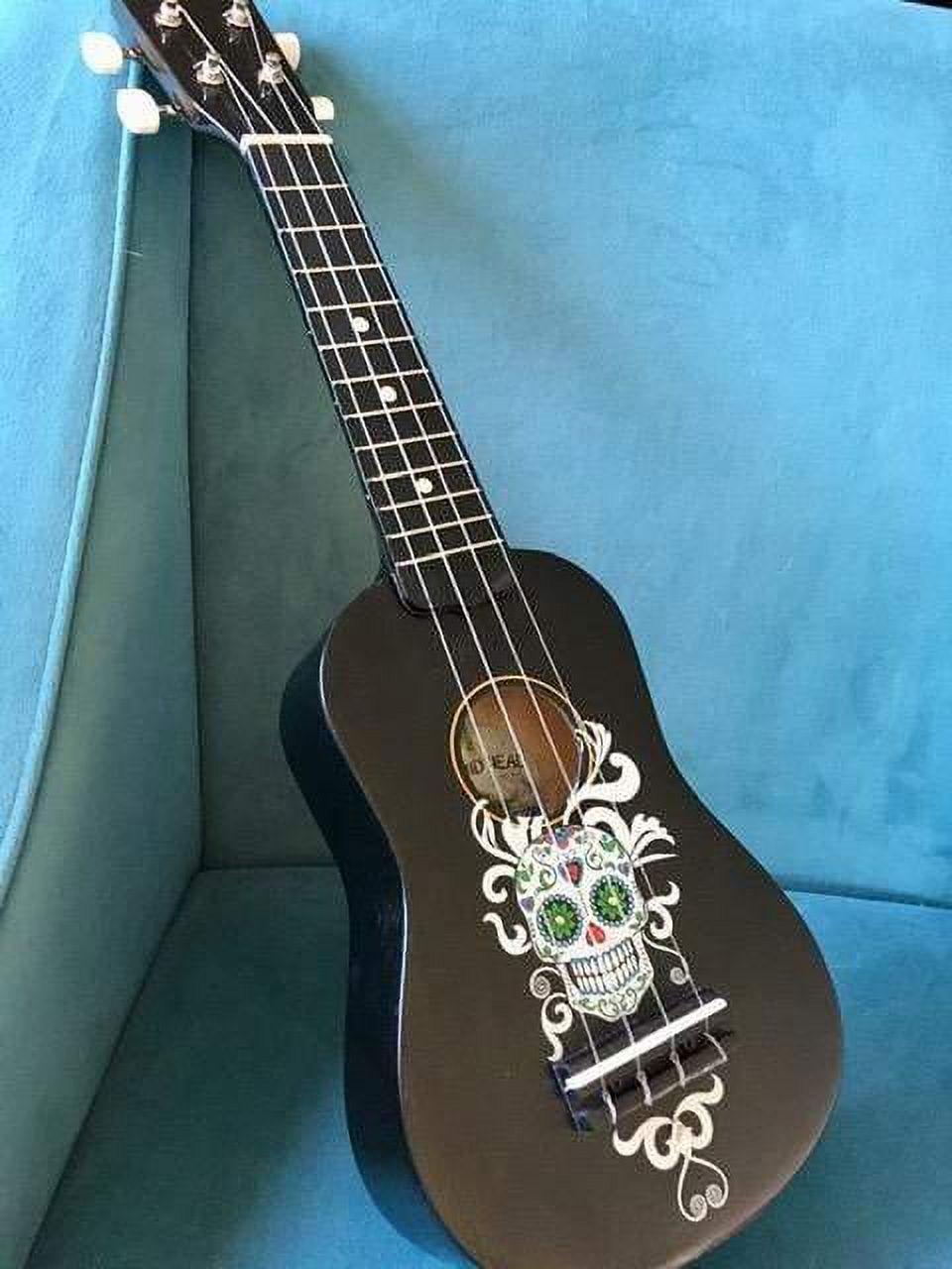 Rozanna's Sugar Skull Mariachi Ukulele