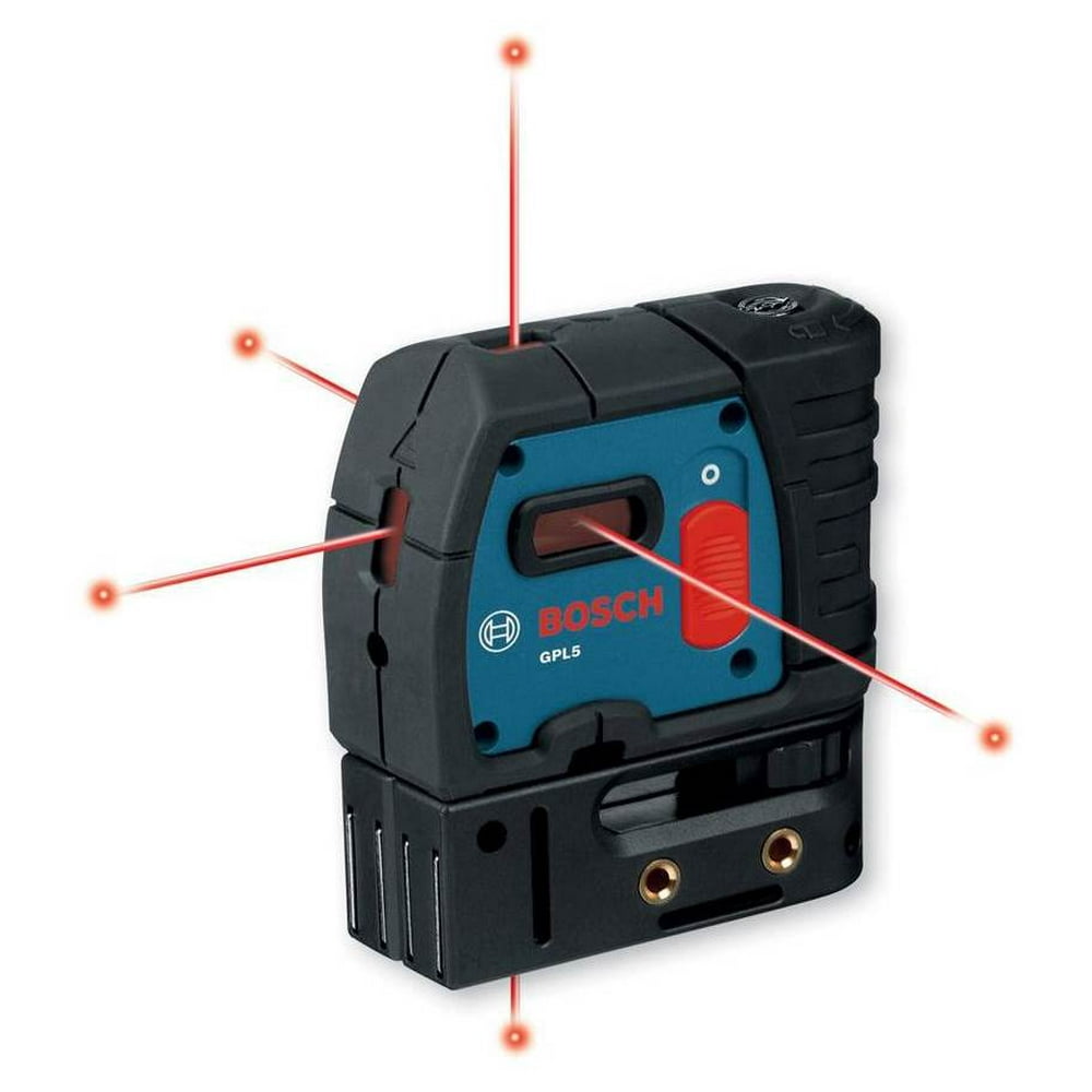 Bosch GPL5S 100 ft. 5 Point Self Leveling Plumb and Square Alignment