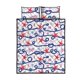 thumbnail image 5 of Juego de edredón con estampado de conchas de mar y cuerdas, 5 of 5