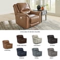 thumbnail image 2 of Signature Design by Ashley Trasimeno Caramel Power Recliner, 2 of 9