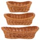 thumbnail image 1 of Juego de cestas de pan de mimbre Yongwei para restaurante y hogar (3 piezas), 1 of 8