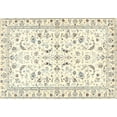 thumbnail image 1 of Ahgly Company Machine Washable Indoor Rectangle Traditional Parchment Beige Area Rugs, 7' x 9', 1 of 7