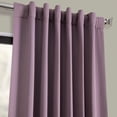 thumbnail image 3 of Exclusive Fabrics  Purple Rain Blackout Curtain Panel Pair, 3 of 6