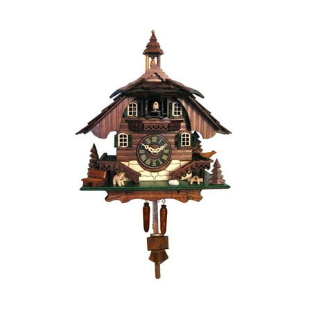 10.5 Engstler Musical Black Forest Cuckoo Wall Clock