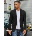 thumbnail image 4 of COOFANDY Men's Casual Blazer Slim Fit Two Button Lightweight Sport Coats Business Suit Jacket, 4 of 6
