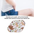 thumbnail image 3 of Serviettes Hygiéniques Lavables, Tissu Confortable Anti-Fuite 5 Pcs Respirant Antiallergique Réutilisable Très Absorbant pour Soins Post-Partum m,B12,B03, 3 of 7