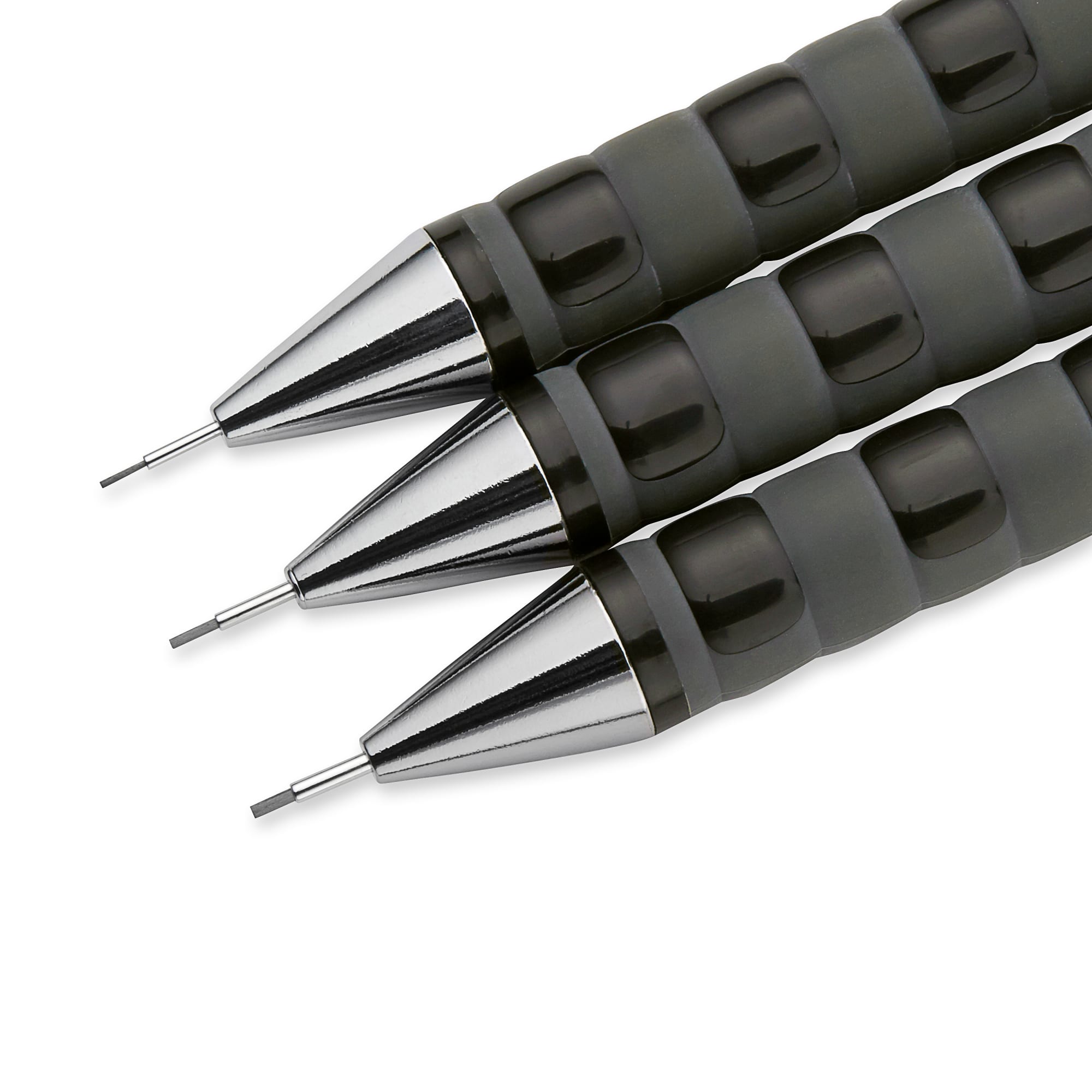 rOtring Tikky Mechanical Pencil | 0.35mm, 0.5mm and 0.7mm | HB Lead | Black Barrel | 3 Piece Set