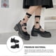 thumbnail image 2 of 1 Pair of Women Casual Shoes Chunky Heels Shoes Mary Jane Shoes Block Heels, 2 of 4