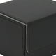 thumbnail image 3 of Caja de almacenamiento para baraja de cartas coleccionables, estándar, con 2 separadores de cartas, práctica Cuadros Negro, 3 of 9