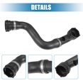 thumbnail image 4 of Lower Radiator Engine Coolant Hose for BMW X3 2.5L L6 - Gas 3.0L L6 - Gas 2004 2005 No.17123413819, 4 of 7