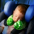 thumbnail image 6 of Cloudz Kids Super Soft N' Cuddly Animal Airplane Travel Neck Pillow! Keep Children Comfy and Supported with a Buddy while Traveling or just Resting at Home - Blue Fluffy Dog, 6 of 6