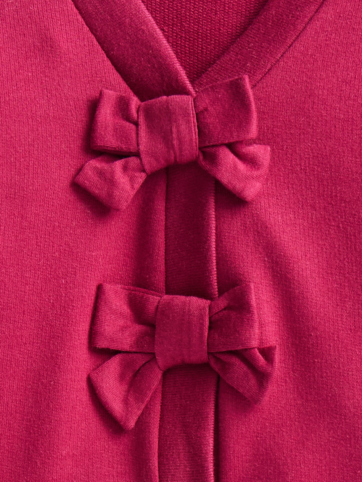 Wonder Nation Baby Girls' Bow Front Cardigan Sweater, Sizes 0M-24M