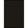 thumbnail image 1 of Radici 782-1611-BLACK Como Rectangular Black Traditional Italy Area Rug- 5 ft. 5 in. W x 7 ft. 7 in. H, 1 of 2