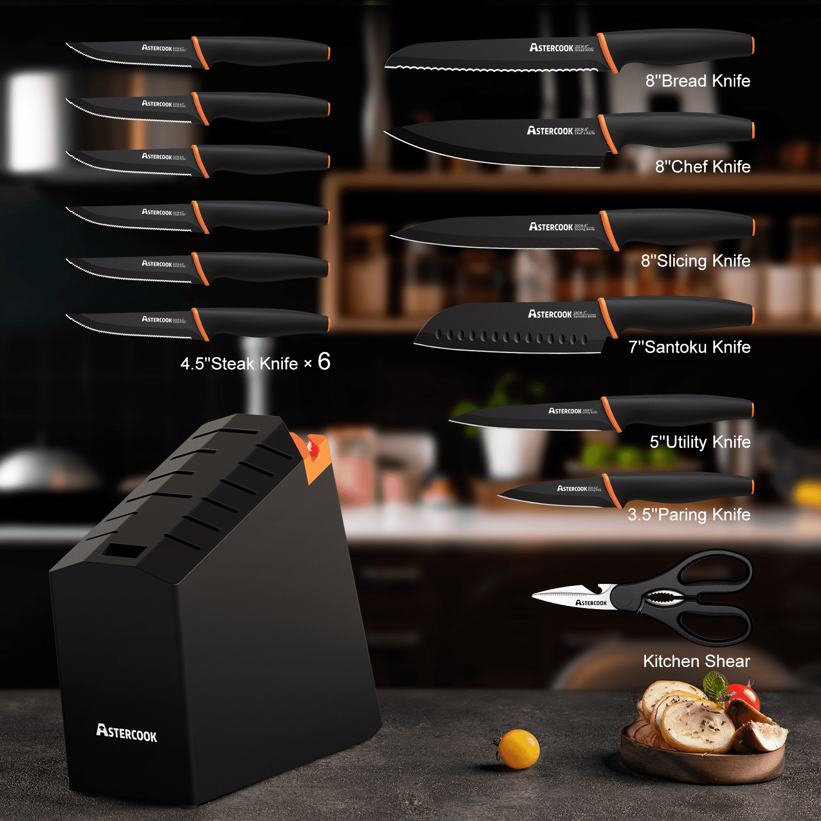 Astercook Knife Set - Thumbnail 2