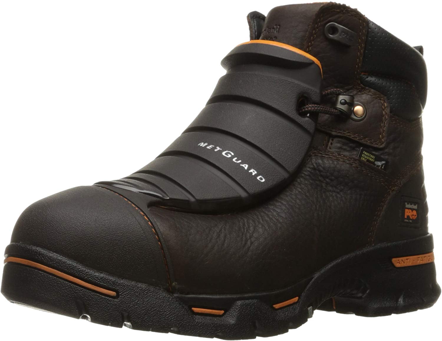 steel toe with met guard