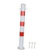 thumbnail image 2 of Poste de bolardo de seguridad de 75 cm de alto, accesorio de barrera de estacionamiento para intersecciones de carreteras, áreas al tráfico Anillo 2 rojo y, 2 of 8