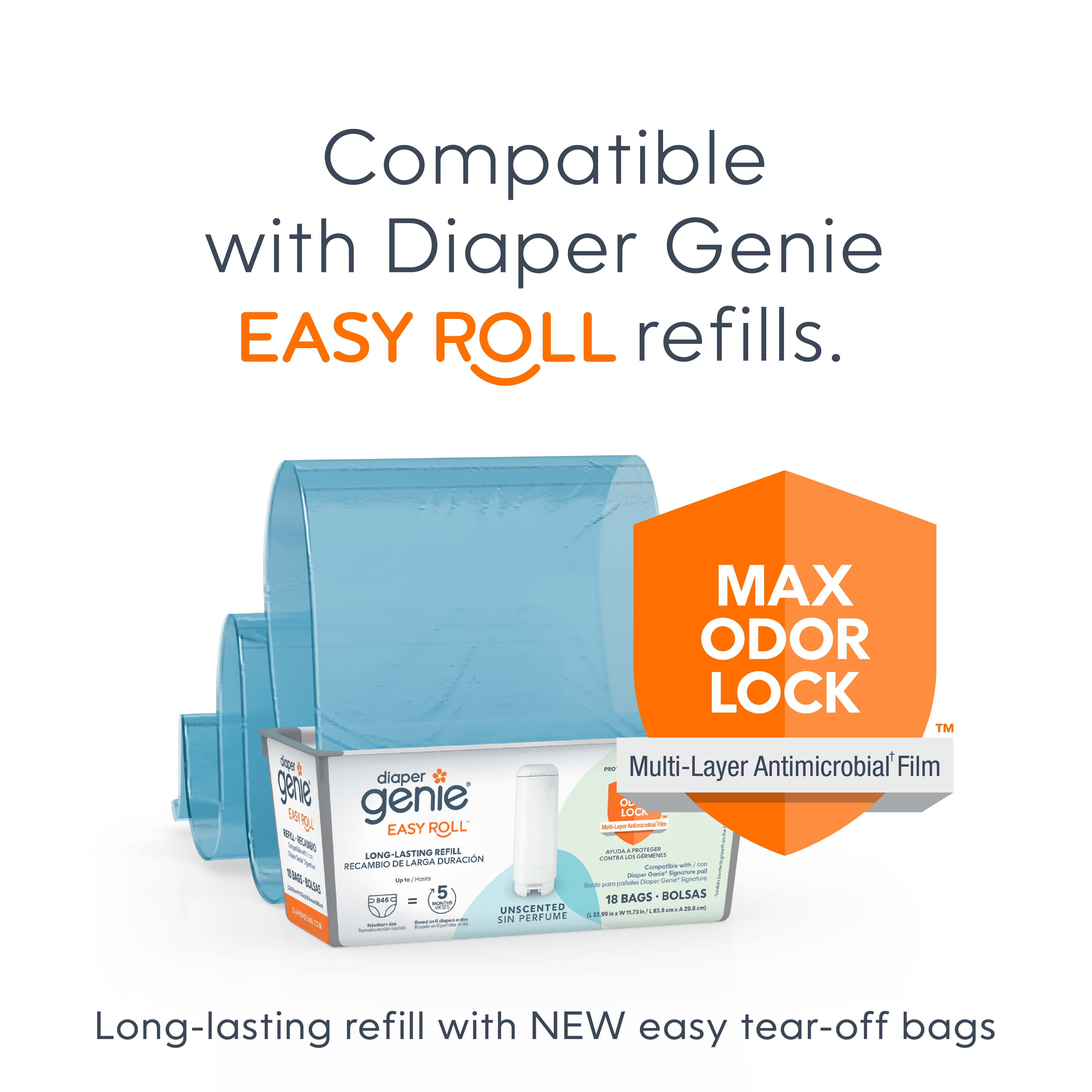 Diaper genie bags walmart sales