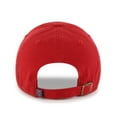 thumbnail image 3 of Men's '47 Red Tampa Bay Buccaneers Crosstown Clean Up Adjustable Hat, 3 of 3