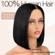 thumbnail image 3 of Peluca AISI Wear and Go, cierre sin pegamento, pelo humano, corte bob, 3 of 7