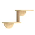 thumbnail image 1 of de Escalada Tipo Hamaca para Gatos, de Escalada Tipo Escalera, de Escalada Pequeño de Madera Maciza para Gatos, Dos, 1 of 6