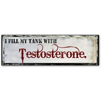 Trademark Fine Art "Testosterone" Canvas Art by Color Bakery