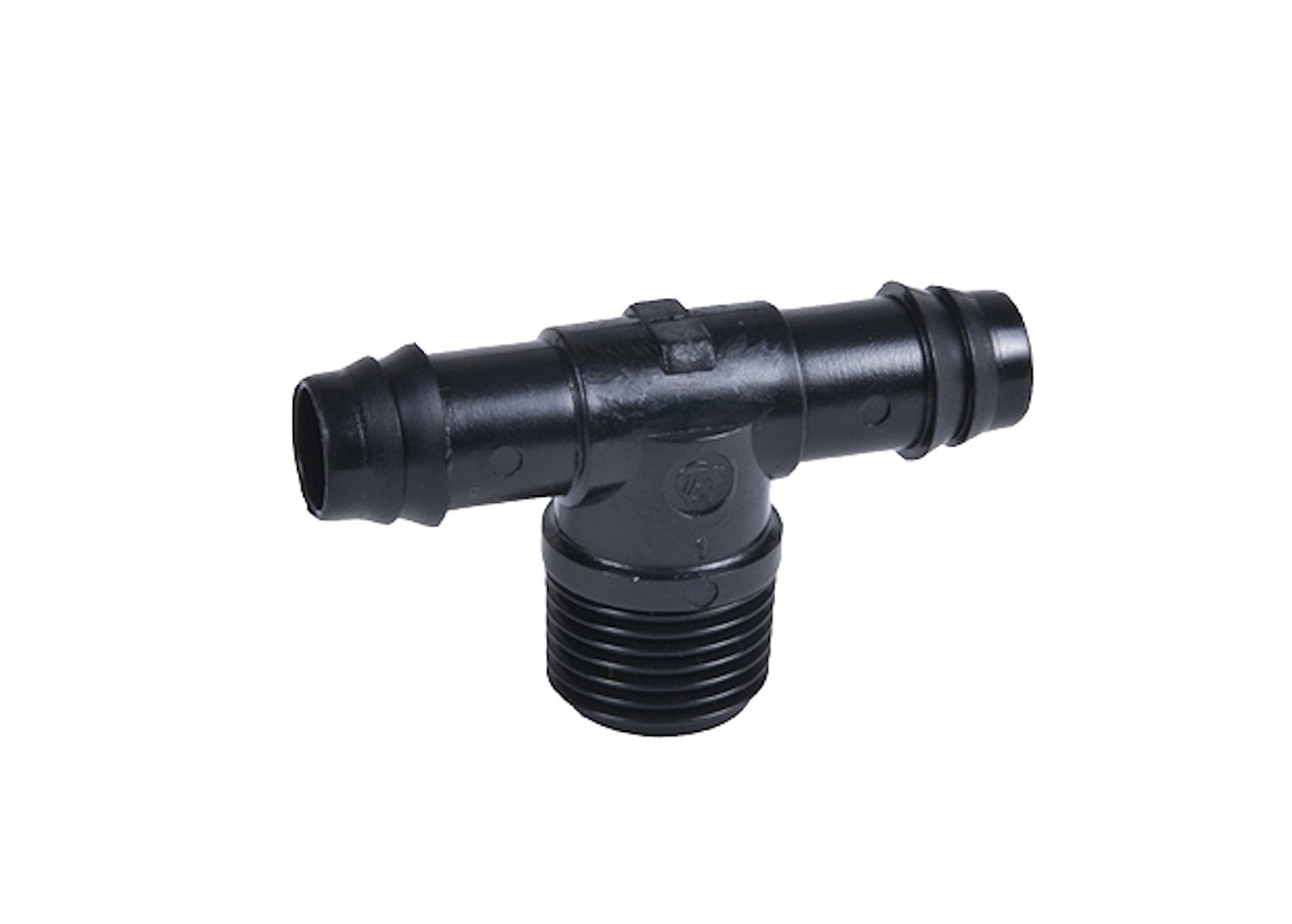 25PACK 1/2 Barb Drip Tubing Adapter TEE Threaded Fitting MNPT (1/2