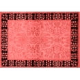 thumbnail image 1 of Ahgly Company Indoor Rectangle Oriental Red Industrial Area Rugs, 8' x 12', 1 of 4