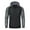Dark Grey Contrast Black, variant on Weilanxin Men's Color Block Pullover Fleece Hoodie Casual Hooded Sweatshirts Tops Full Zip Jacket with Pocket Athletic Hoodies For Men Black Contrast Dark Grey M
