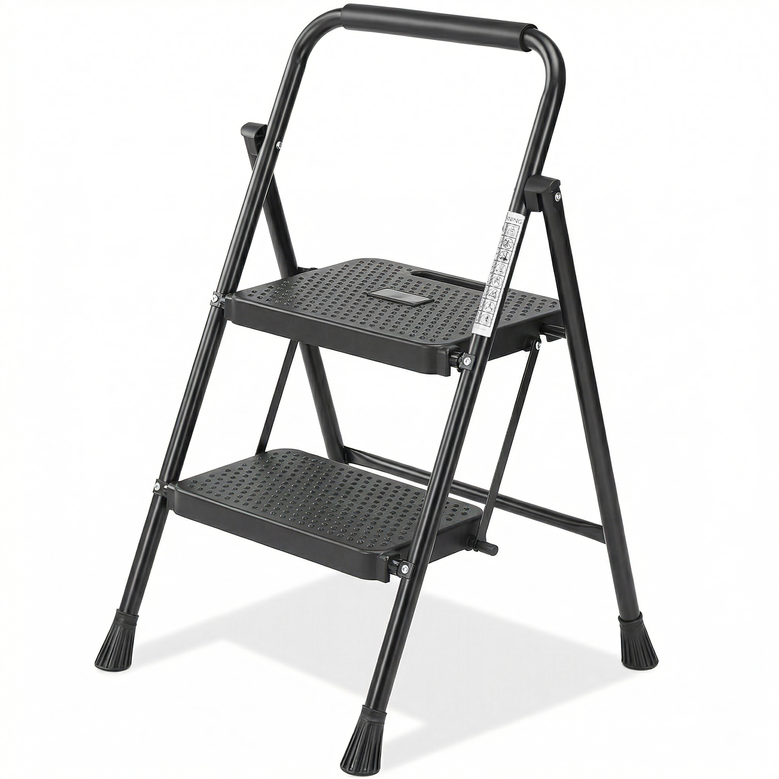 Alvantor 3-Step Foldable Ladder with Safety Lock photo 1