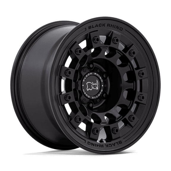 Black Rhino Cast Aluminum Wheel BR004 17x9 6x5.5 M-BLK -12mm, BR004MX17906812N
