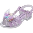 thumbnail image 1 of Sandalias para niñas, novedad de verano, moda coreana, Sophia forzen, zapatos de princesa, fondo suave de cristal, zapatos de playa para niños, 36 plantillas, 22,5 cm Gao Jinjia LED, 1 of 2