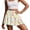 Colorful Easter Egg Pattern, variant on Golf Tennis Skirts for Women Pleated Mini Skort with Built-in Shorts Pockets Tennis Skort High Waisted Golf Mini Skirts for Workout Casual, 2XL, Leopard Print