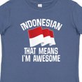 thumbnail image 4 of Inktastic Indonesian Gift Indonesia Flag Boys or Girls Baby T-Shirt, 4 of 5