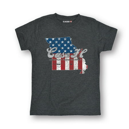 

Case IH Country Patriotic MO - CASE IH Toddler Short Sleeve Graphic T-Shirt