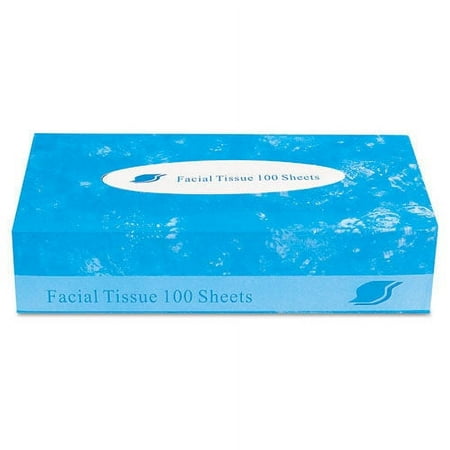 General Supply GENFACIAL30100 Boxed Facial Tissue, 2-ply, White, 100 Sheets/box