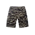 thumbnail image 2 of Pantalones cortos cargo a juego con camuflaje #3204 para hombre, camuflaje negro, talla 29, 2 of 4