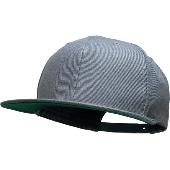 Pro Style Classic Snapback Wool Blend Plain Basic Cap Hat