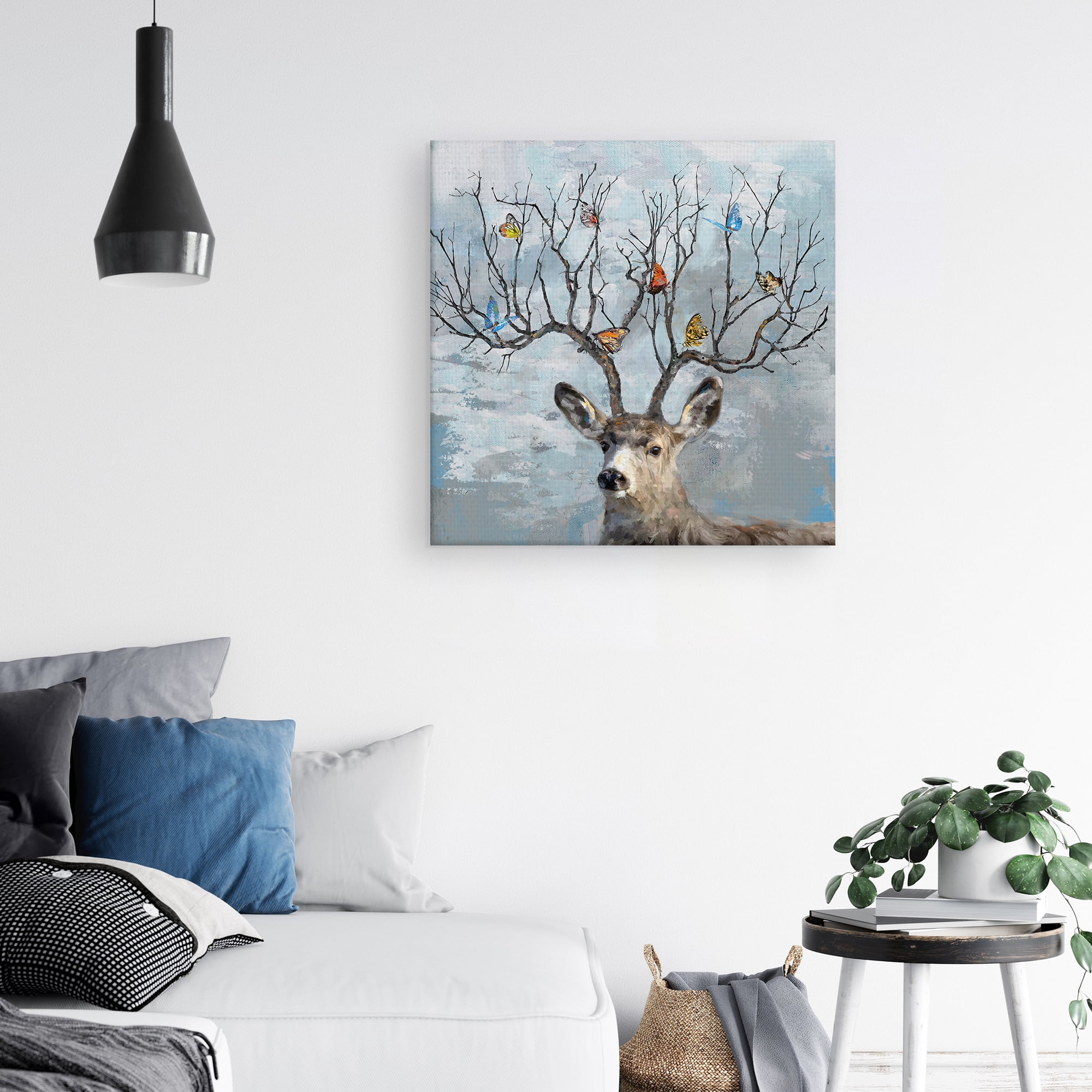 Nearest & Deerist II by Studio Arts Canvas Art