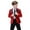 Red, variant on Toddler Boys Gentleman's Blazer Blazer Formal Suit Red Sequin Jacket Gold,4-5T