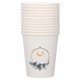 thumbnail image 1 of Vasos de papel Eid Mubarak ANGGREK 48 Piezas Pequeños Resistentes Exquisitos Colores Brillantes, 1 of 8